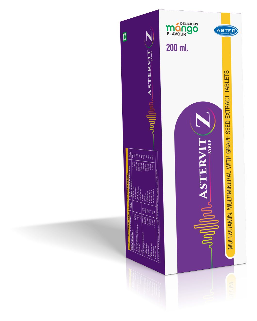 ASTERVIT-Z SYRUP - Aster Medipharm Pvt. Ltd.