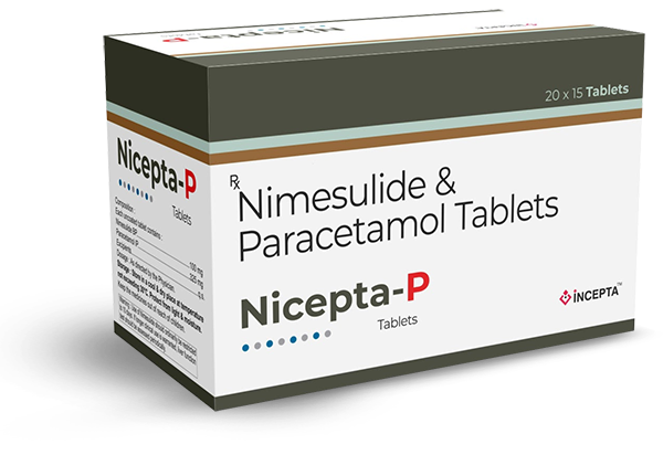 Buy Nicepta P Tablets | Nimesulide and Paracetamol Tablets